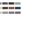 Club Lounge white Sessel inkl. Polster BOMBAY 626 anthracite