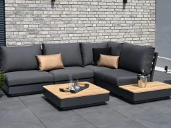 Copenhagen Lounge 1-Sitzer Sessel Modul Alu