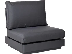 Copenhagen Lounge 1-Sitzer Sessel Modul Alu