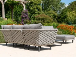 Cordial Luxe Eckmodul Alu Rope Light Grey