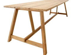 Country Dining Tisch Teak rustique 240x80cm