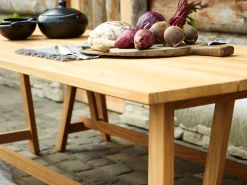 Country Dining Tisch Teak rustique 240x80cm