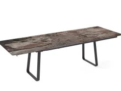 Dekton Ausziehtisch Atlas GAM23 Synchronauszug mit Dreheinlage