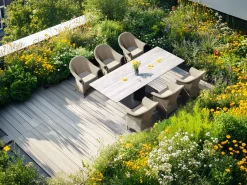 Dekton Ausziehtisch Atlas MOL23 Synchronauszug mit Dreheinlage