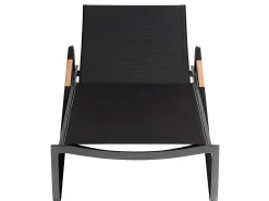 DIAMOND Stapelliege anthrazit/charcoal Teak