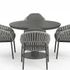 Dining-Tisch Core Ø120cm Alu Anthrazit