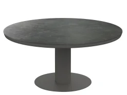 Dining-Tisch Core Ø160cm Alu Anthrazit