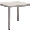 Edelstahl Dekton Gartentisch Serie Livigno