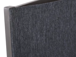 Edelstahl Freischwinger Rhodium Teak dark-smoke