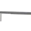 Edelstahl HPL Ausziehtisch Livigno 160/220/280x100cm