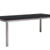 Edelstahl HPL Gartentisch Serie Livigno 220x100cm