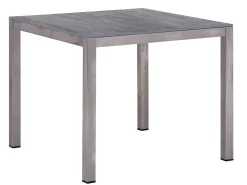Edelstahl New Superstone Gartentisch Serie Livigno