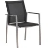 Edelstahl Stapelsessel Karat softsling black