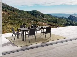 Elements Alu Keramik Dining Tisch 250x100cm