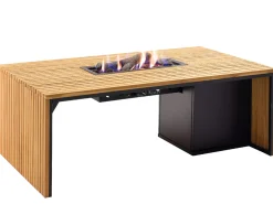 Feuertisch Cosibridge 140 Teakholz