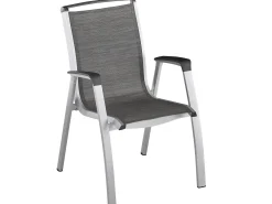 Forma II Stapelsessel silber-graphit
