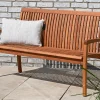 Gartenbank Holz Verno Robinie 156cm 3-Sitzer