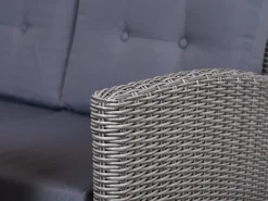 Garten Lounge Set Dining-Ecke Tobago light-grey