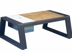 Garten Lounge Set Lovina anthracite 4-teilig