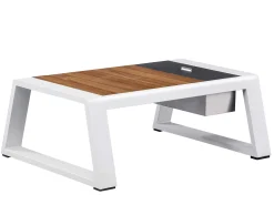 Garten Lounge Set Lovina white 4-teilig