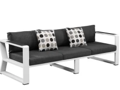 Garten Lounge Set Lovina white 4-teilig