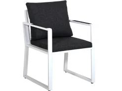 Gartensessel Lovina Aluminium white