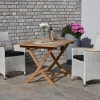 Gartensessel Polyrattan Long Island white wash