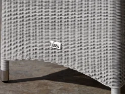 Gartensessel Polyrattan Long Island white wash