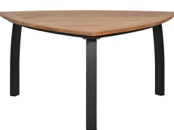 Gartentisch dreieckig Alu-Teak 160x160x160cm anthrazit