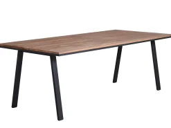Gartentisch Locarno Teakholz Edelstahl anthrazit 220x100cm