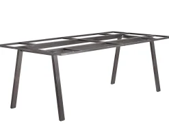 Gartentisch Locarno Teakholz Edelstahl 220x100cm