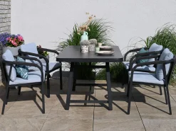 Gartentisch Royal Orchid Alu Glas-Keramik 160x90cm