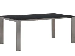 Gartentisch Taurus HPL Edelstahl gebürstet 180x100cm