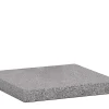 Granitplatte für Sockelrahmen 40x40x4cm 17kg Granit grau