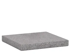 Granitplatte für Sockelrahmen 40x40x4cm 17kg Granit grau