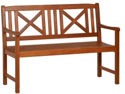 Holzbank Hans 2-Sitzer 119cm natural