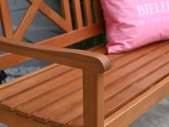 Holzbank Hans 2-Sitzer 119cm natural
