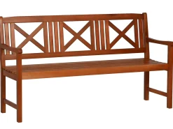 Holzbank Hans 3-Sitzer 153cm natural