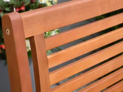 Holzbank Stefan 2-Sitzer 119cm natural