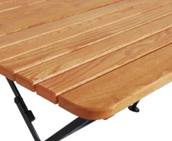 Holz Klapptisch Maja Flachstahl-Robinie 120x80cm