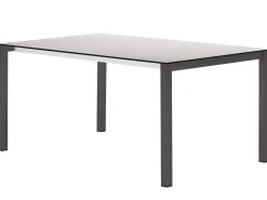 HPL Ausziehtisch Melago Edelstahl anthrazit 160/220/280x100cm