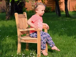 Kinder Gartenstuhl Teak Gartensessel Beaufort