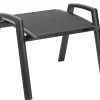 LEGATO CURVE Silver Line Hocker