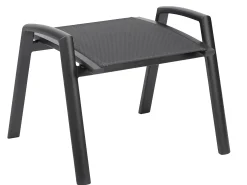LEGATO CURVE Silver Line Hocker
