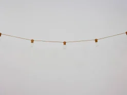 Lichterkette Allegra Solar & Akku 10 LED Birnen 800cm