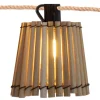 Lichterkette Okinawa Bambus Solar & Akku 10 LED Birnen 800cm