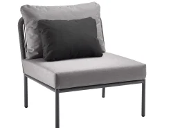 Loop Lounge Anbau-Modul Alu anthracite String-Flex anthracite