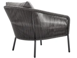 Loop Lounge Sessel Alu anthracite String-Flex anthracite