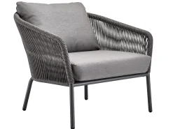 Loop Lounge Sessel Alu anthracite String-Flex anthracite