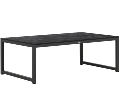 Lounge Beistelltisch Girona 100x60x36cm Alu anthrazit HPL